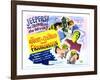 Abbott and Costello Meet Frankenstein-null-Framed Art Print