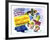 Abbott and Costello Meet Frankenstein-null-Framed Art Print