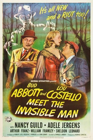 Abbott And Costello Meet the Invisible Man, Bud Abbott, Adele