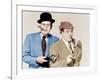 ABBOTT AND COSTELLO MEET THE INVISIBLE MAN, from left: Bud Abbott, Lou Costello-null-Framed Photo