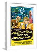 Abbott and Costello Meet the Invisible Man-null-Framed Art Print