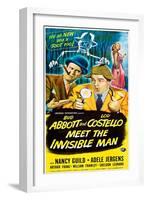 Abbott and Costello Meet the Invisible Man-null-Framed Art Print