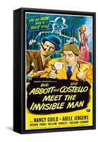 Abbott and Costello Meet the Invisible Man-null-Framed Stretched Canvas