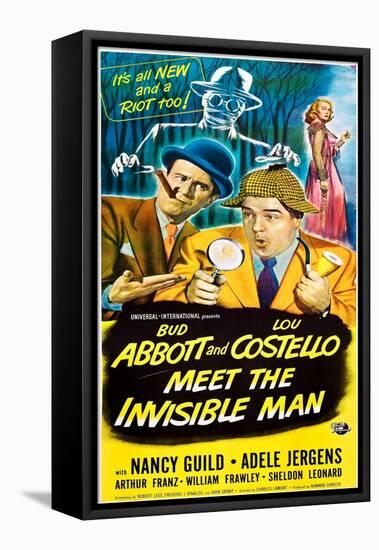 Abbott and Costello Meet the Invisible Man-null-Framed Stretched Canvas