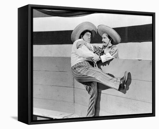 Abbott and Costello Meet the Keystone Kops-null-Framed Stretched Canvas