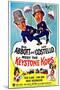 Abbott and Costello Meet the Keystone Kops-null-Mounted Art Print