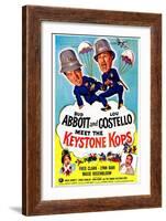 Abbott and Costello Meet the Keystone Kops-null-Framed Art Print