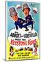 Abbott and Costello Meet the Keystone Kops-null-Mounted Art Print