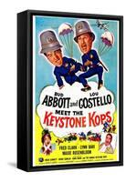 Abbott and Costello Meet the Keystone Kops-null-Framed Stretched Canvas