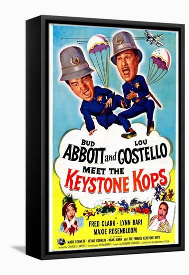 Abbott and Costello Meet the Keystone Kops-null-Framed Stretched Canvas