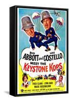 Abbott and Costello Meet the Keystone Kops-null-Framed Stretched Canvas