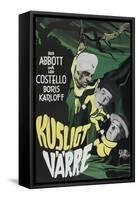 Abbott and Costello Meet the Killer-null-Framed Stretched Canvas