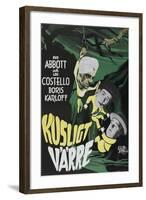 Abbott and Costello Meet the Killer-null-Framed Art Print