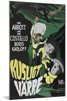 Abbott and Costello Meet the Killer-null-Mounted Art Print