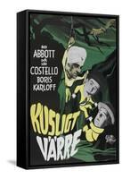 Abbott and Costello Meet the Killer-null-Framed Stretched Canvas