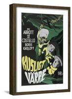 Abbott and Costello Meet the Killer-null-Framed Art Print