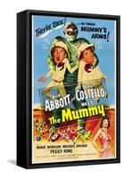 Abbott And Costello Meet the Mummy, 1955, Directed by Charles Lamont-null-Framed Stretched Canvas