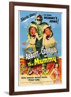 Abbott And Costello Meet the Mummy, 1955, Directed by Charles Lamont-null-Framed Giclee Print