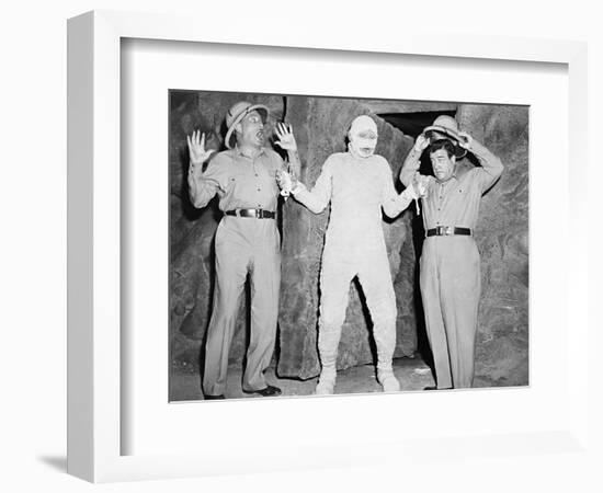 Abbott and Costello Meet the Mummy, 1955-null-Framed Photographic Print