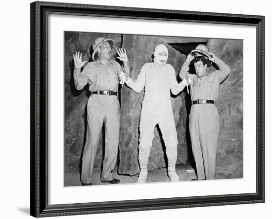 Abbott and Costello Meet the Mummy, 1955-null-Framed Photographic Print