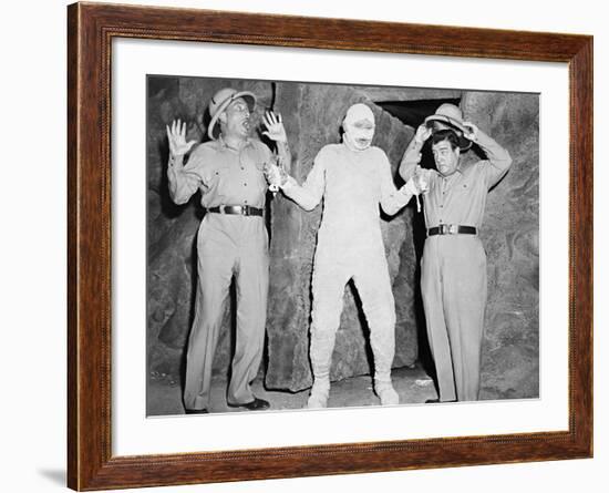 Abbott and Costello Meet the Mummy, 1955-null-Framed Photographic Print