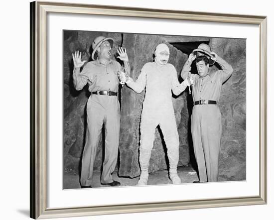 Abbott and Costello Meet the Mummy, 1955-null-Framed Photographic Print