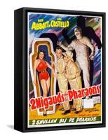 Abbott and Costello Meet the Mummy (aka 2 Nigauds Chet Les Pharaons)-null-Framed Stretched Canvas