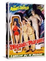 Abbott and Costello Meet the Mummy (aka 2 Nigauds Chet Les Pharaons)-null-Stretched Canvas