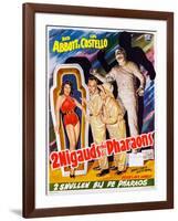 Abbott and Costello Meet the Mummy (aka 2 Nigauds Chet Les Pharaons)-null-Framed Art Print