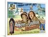 Abbott And Costello Meet the Mummy, Lou Costello, Bud Abbott, 1955-null-Framed Art Print