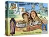 Abbott And Costello Meet the Mummy, Lou Costello, Bud Abbott, 1955-null-Stretched Canvas