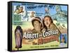 Abbott And Costello Meet the Mummy, Lou Costello, Bud Abbott, 1955-null-Framed Stretched Canvas