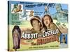 Abbott And Costello Meet the Mummy, Lou Costello, Bud Abbott, 1955-null-Stretched Canvas