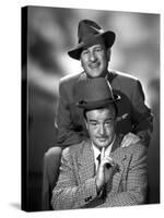 Abbott & Costello in the Early 1950s-null-Stretched Canvas