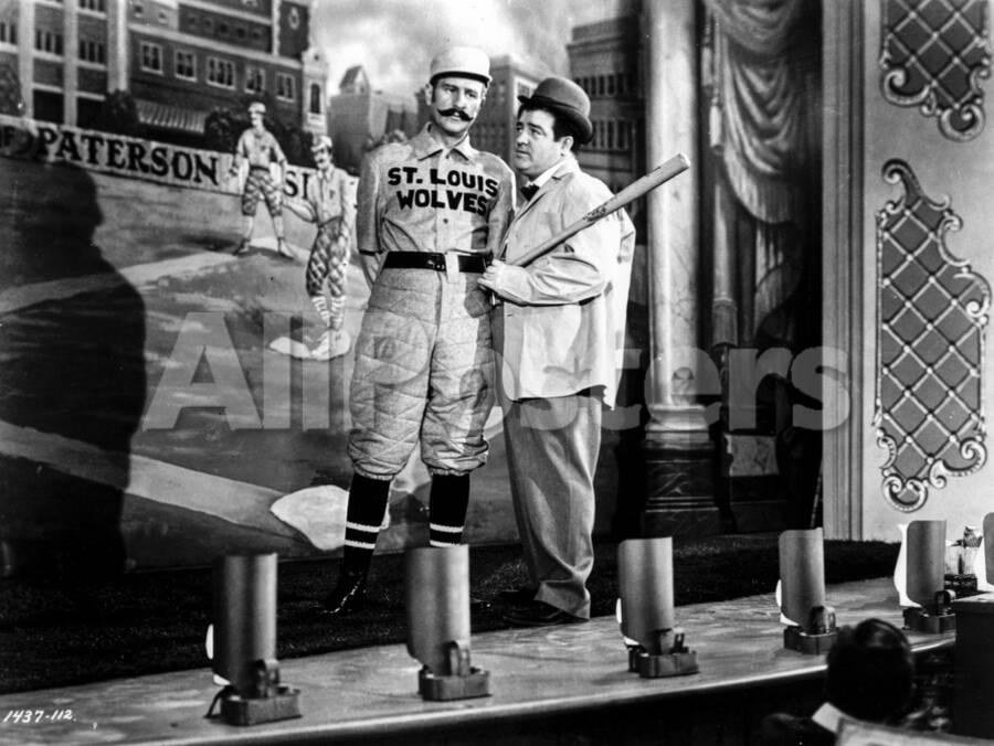 Abbott & Costello Posed Holding a Baseball Bat' Photo - Movie Star News |  AllPosters.com