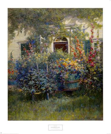 Doorway Trilogy by Abbott Fuller Graves Art Print Poster 36x12