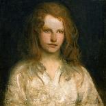 Woman in White-Abbott Handerson Thayer-Giclee Print