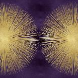 Sunburst Gold on Purple I-Abby Young-Art Print