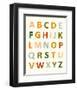 ABC 123 I-Victoria Borges-Framed Art Print