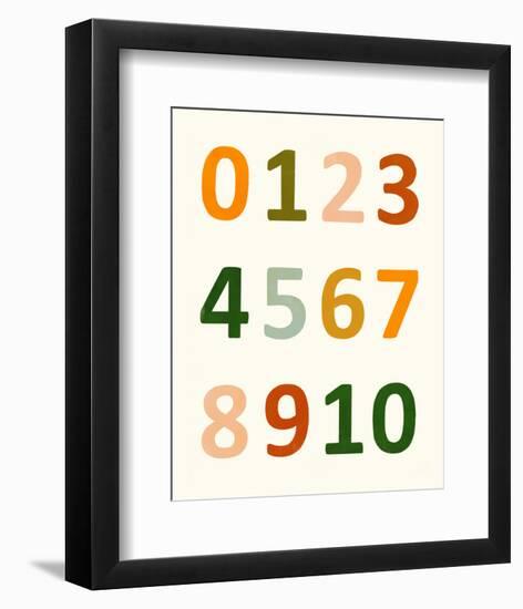 ABC 123 II-Victoria Borges-Framed Art Print