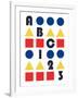 ABC 123-null-Framed Giclee Print