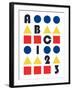 ABC 123-null-Framed Giclee Print