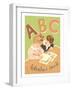 ABC Alphabet Book Cover-null-Framed Art Print