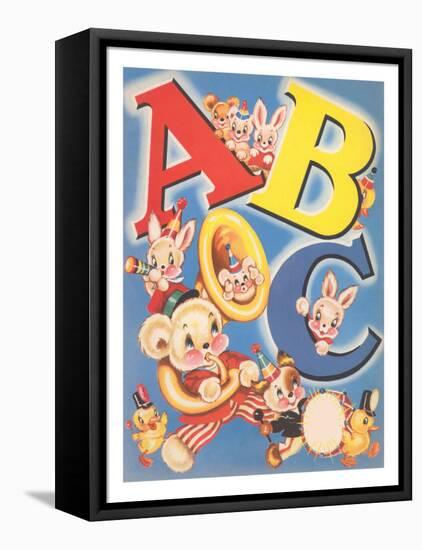 ABC Animal Book-null-Framed Stretched Canvas