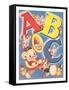 ABC Animal Book-null-Framed Stretched Canvas