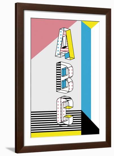 ABC Graphics-Myriam Tebbakha-Framed Giclee Print