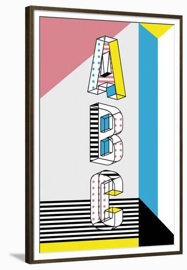 ABC Graphics-Myriam Tebbakha-Framed Giclee Print