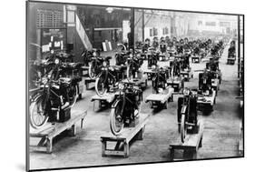 ABC Motorbike Factory, 1921-null-Mounted Photographic Print