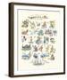 ABC of The Seaside-Claire Fletcher-Framed Giclee Print