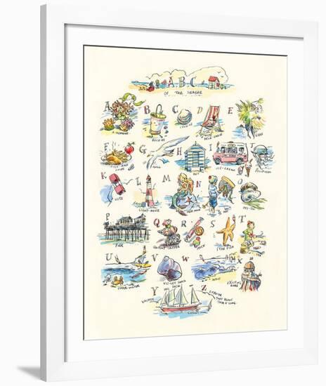 ABC of The Seaside-Claire Fletcher-Framed Giclee Print